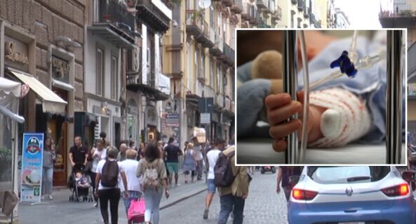 Paura per una famiglia di Giugliano a Napoli, bimbo di 7 mesi in ospedale Paura per una famiglia di Giugliano a Napoli, bimbo di 7 mesi in ospedale