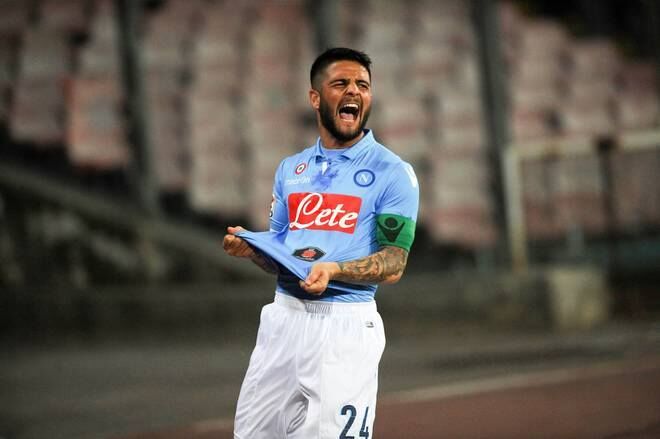 insigne gol capitano napoli sampdoria lacrime