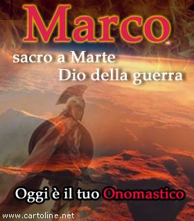 buon onomastico marco4