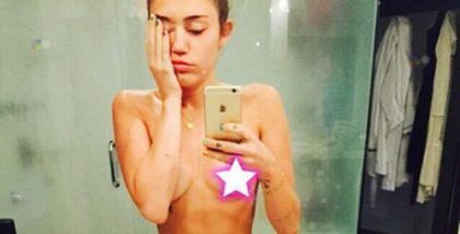 miley cyrus hackerata foto hot nuda senza veli sauna
