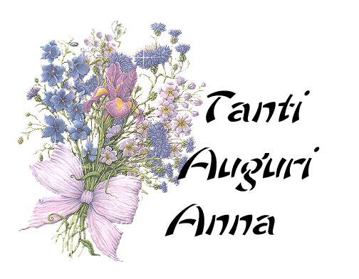 auguri anna