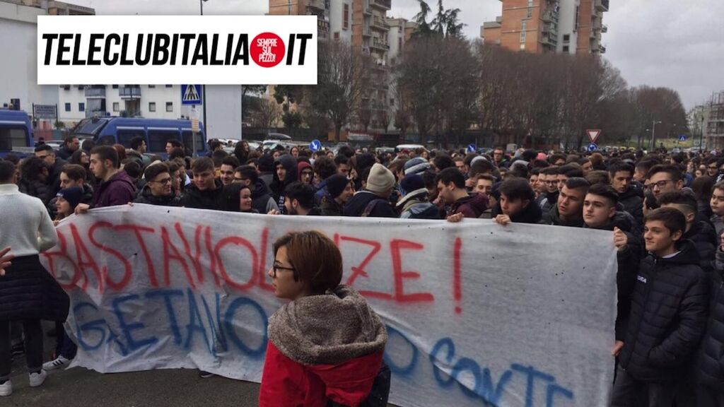 corteo gaetano baby gang napoli