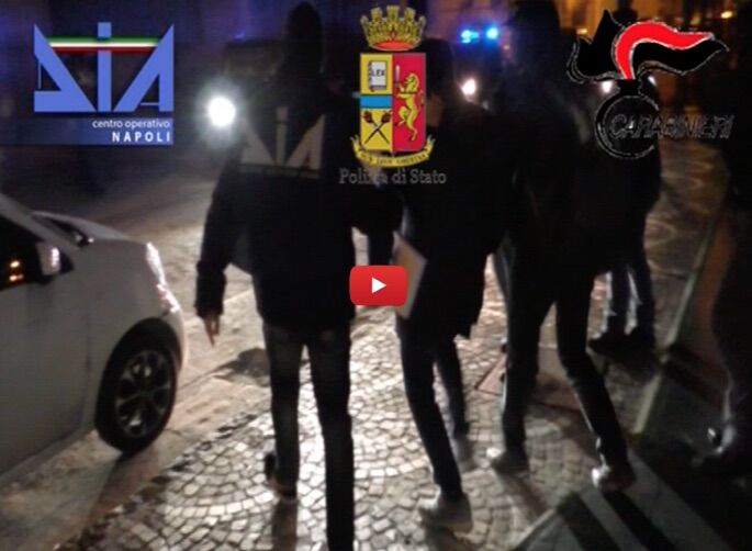 clan moccia arresti 23 gennaio video