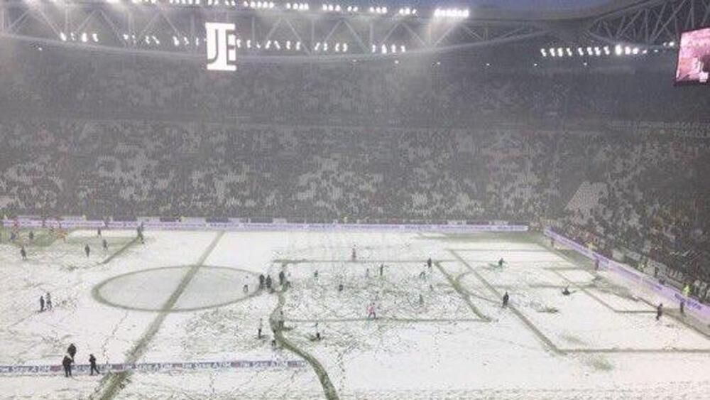 juve atalanta rinviata per neve