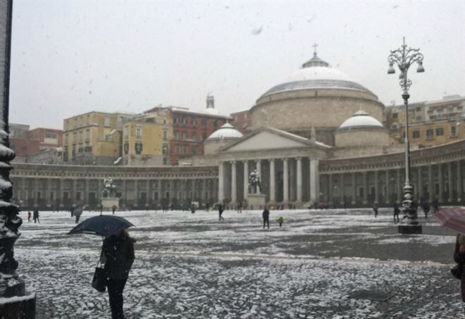 neve napoli previsioni 28 febbraio