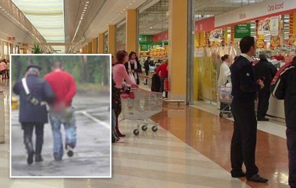 marco cavaliere arrestato auchan giugliano
