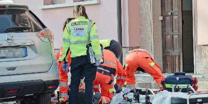 Curinga bambino di due anni investito da un'auto