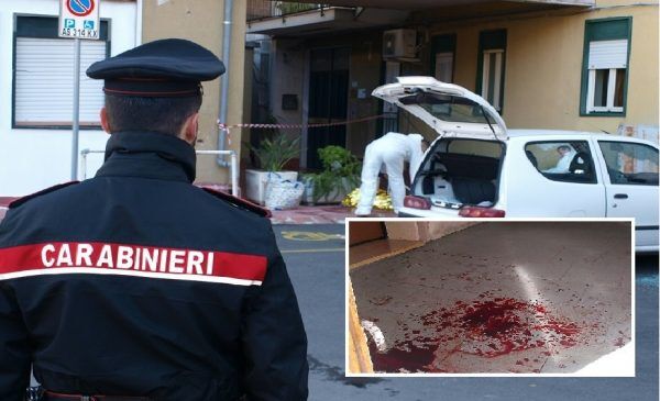 roma, 80enne uccide 56enne a coltellate