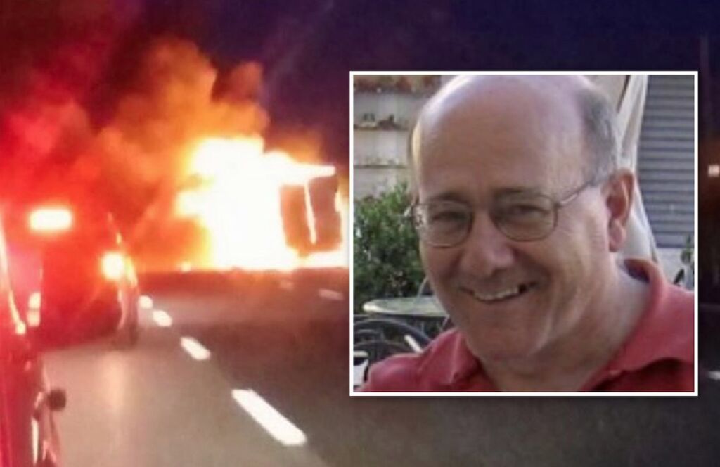 ex sindaco lorenzo caiolo morto auto in fiamme incidente