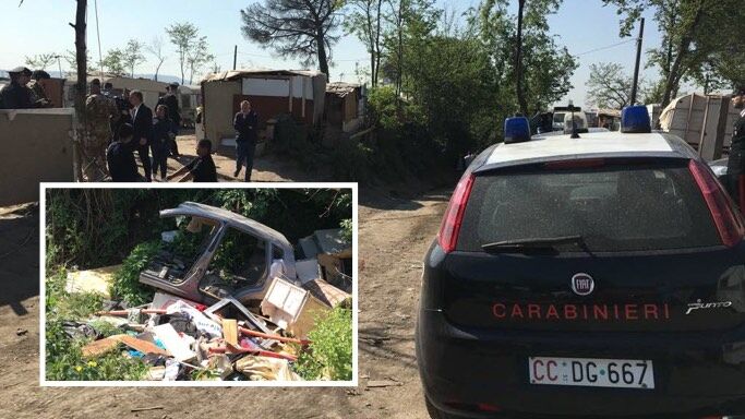 operazione terra dei fuochi giugliano carabienieri blitz