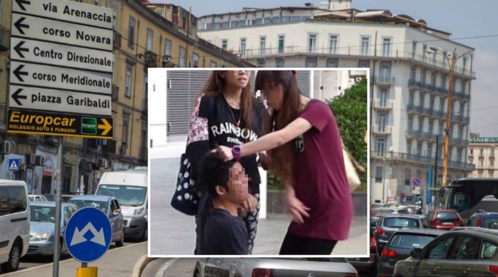 fidanzato picchiato via arnaldo lucci napoli scenata di gelosia