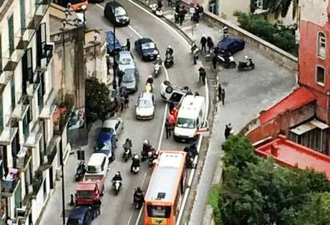 incidente morta donna corso vittorio emanuele napoli 26 maggio