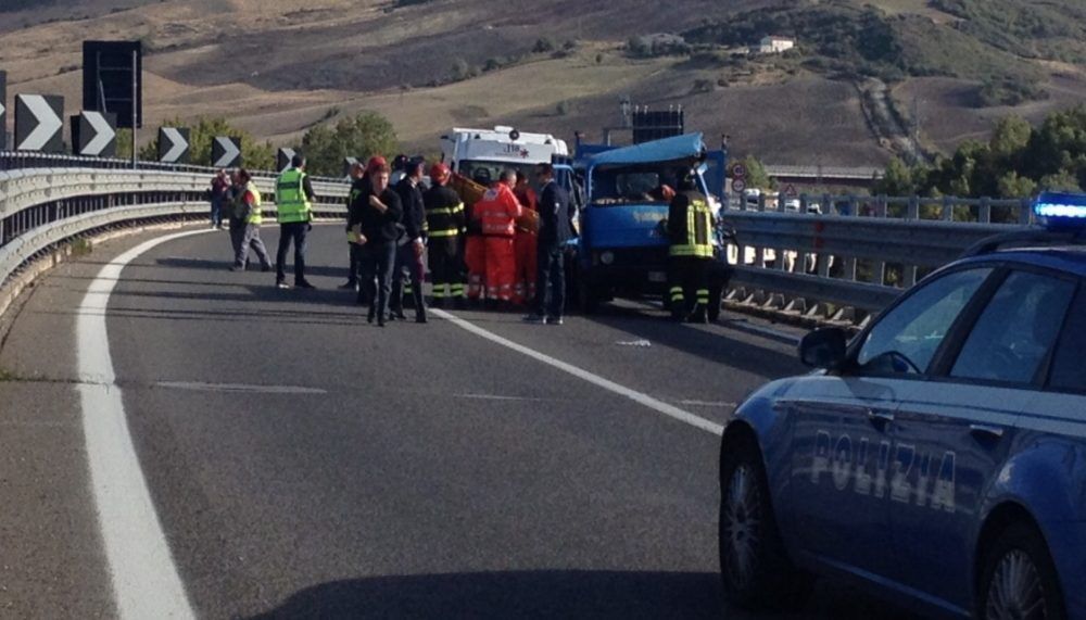 incidente potenza melfi 23 maggio morto