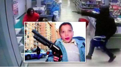 rapina vomero supermercato 12 anni