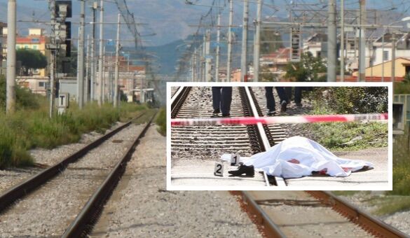 acerra treno giovane travolto morto