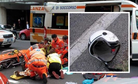 tre sullo scooter roma incidente morto 19 anni