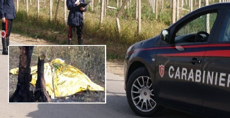 treggiano trovato morto fondo campagna