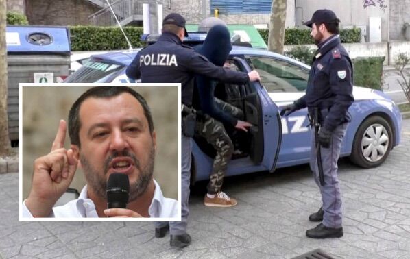 campania sequestro casalesi salvini tweet