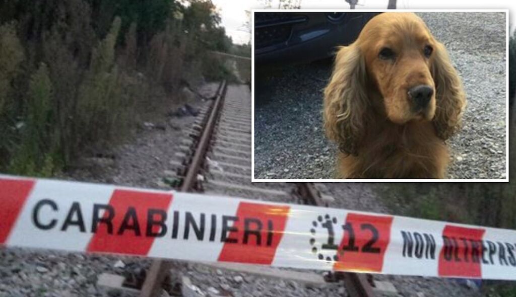 cascina irene ferraris morta treno cane