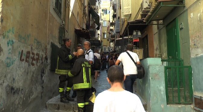 esplosione quartieri spagnoli 17 settembre morti