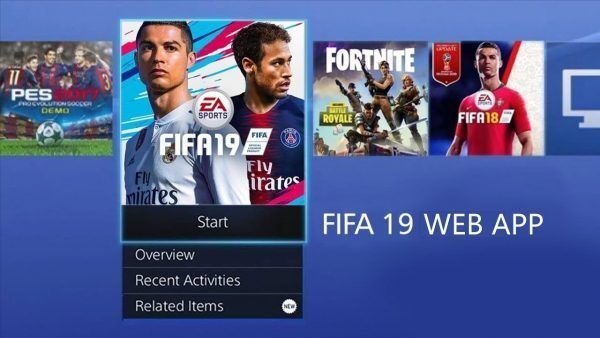 web app fifa 19 uscita download ita ps4 orario