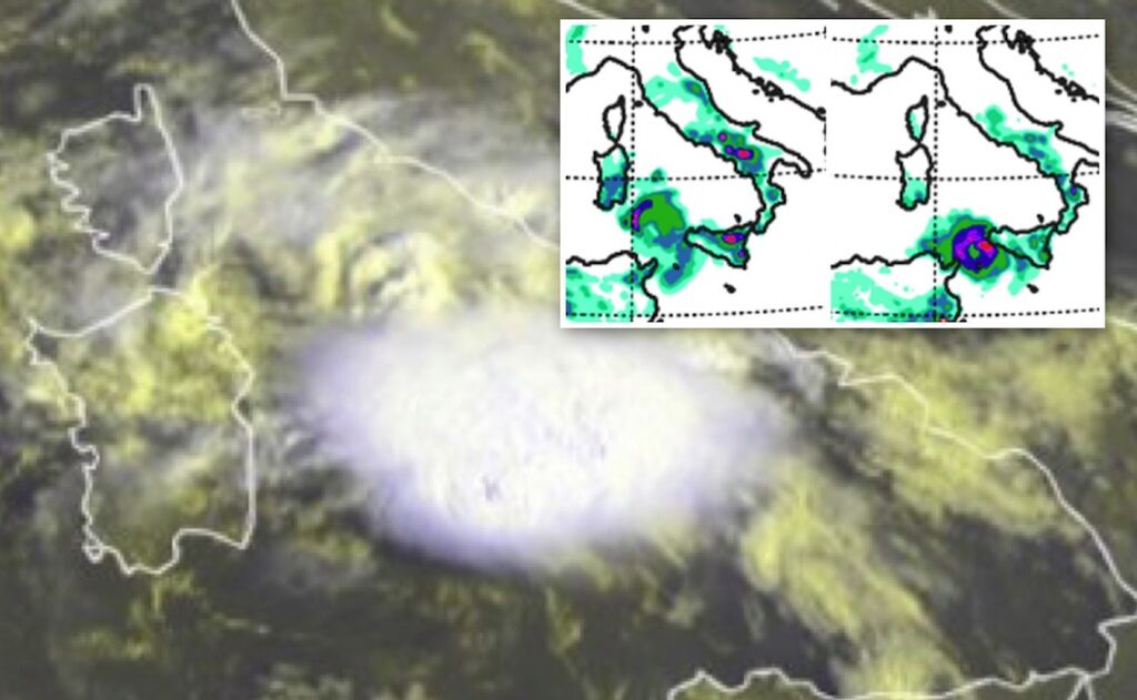 mericane uragano sud allarme sardegna sicilia campania