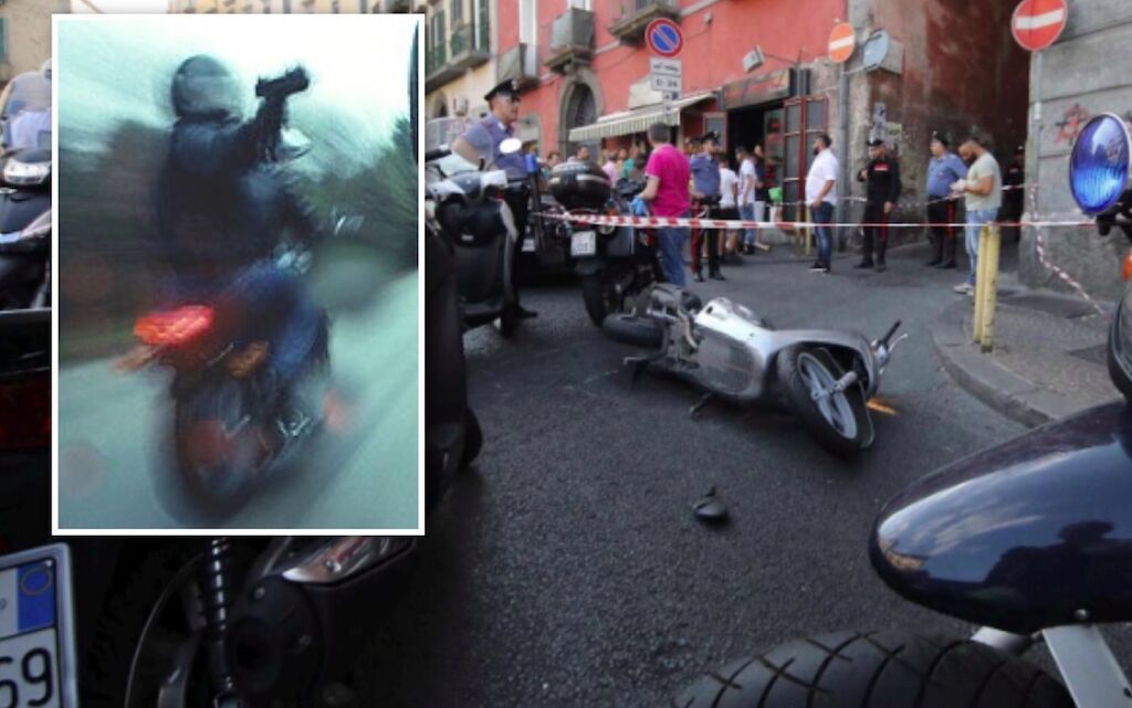 sparatoria napoli rapina a poliziotto piazzale tecchio