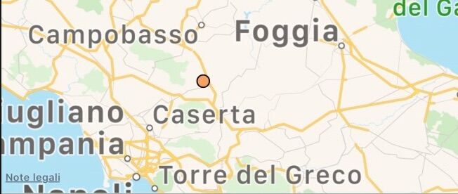 terremoto pontelandolfo 4 settembre