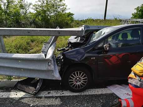 Incidente su autostrada A5 Torino-Aosta