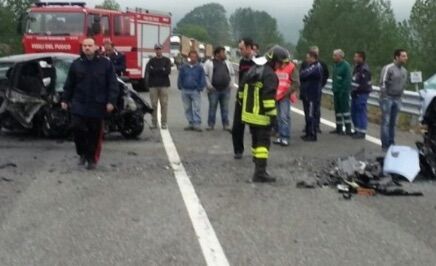 incidente ofantina morto 44enne di foggia