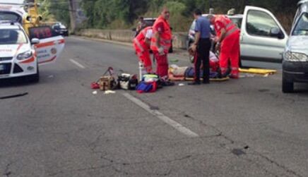 incidente sp41 morto ischitella
