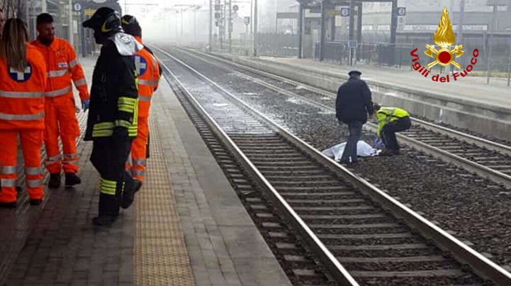 morto bergamo lecco treno