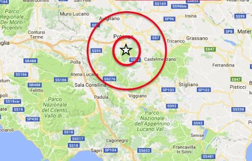 terremoto potenza matera 28 dicembre