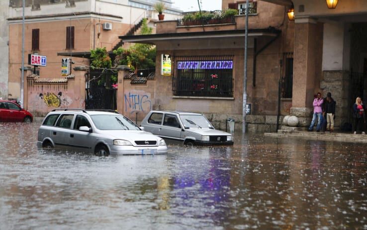 pioggia allerta meteo campania 21 gennaio