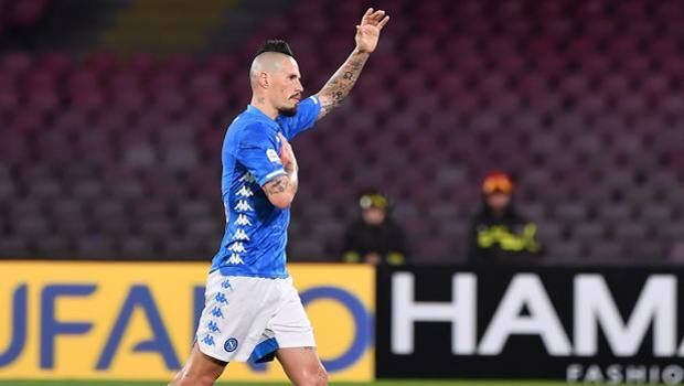 hamsik ceduto via da napoli de laurentiis