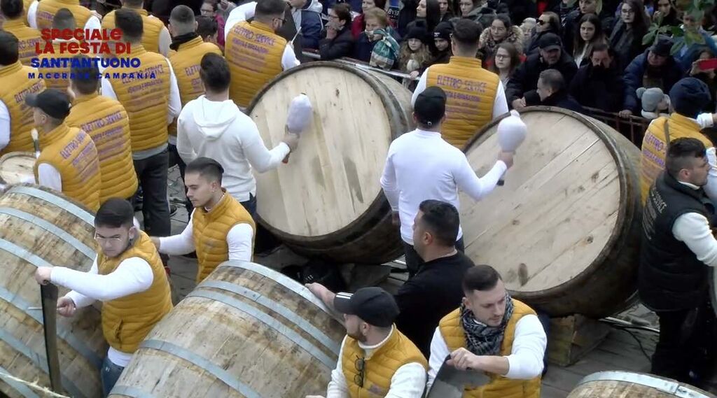 macerata campania bottari festa di sant'antuono speciale