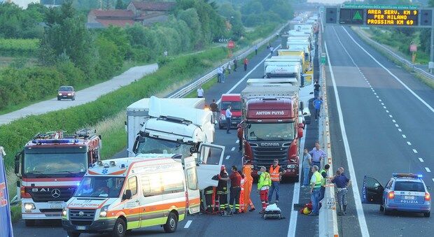 incidente a1 11 marzo