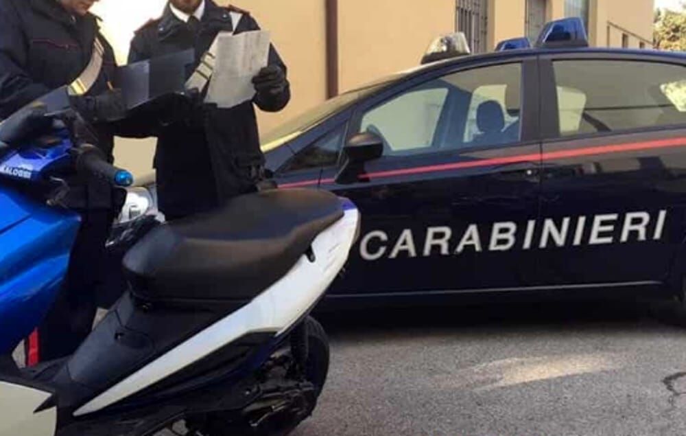 calvizzano trovati scooter rubati