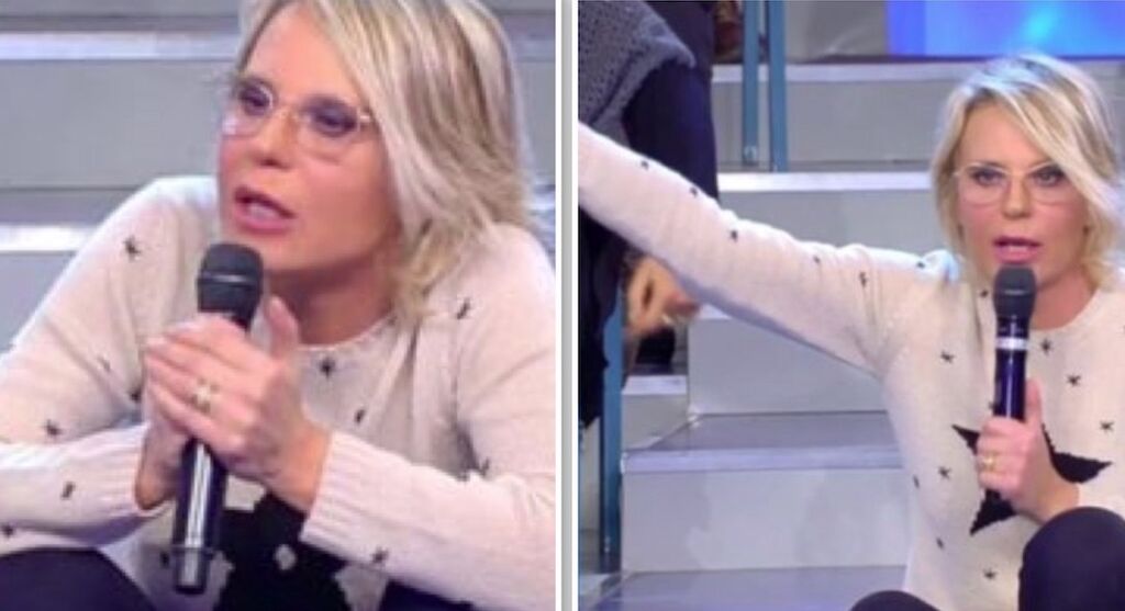 Maria De Filippi infuriata