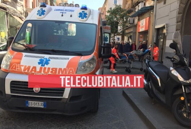 giugliano scippo malore donna
