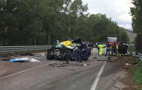 incidente statale 626 morto