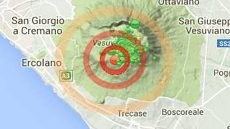 terremoto vesuvio ottaviano