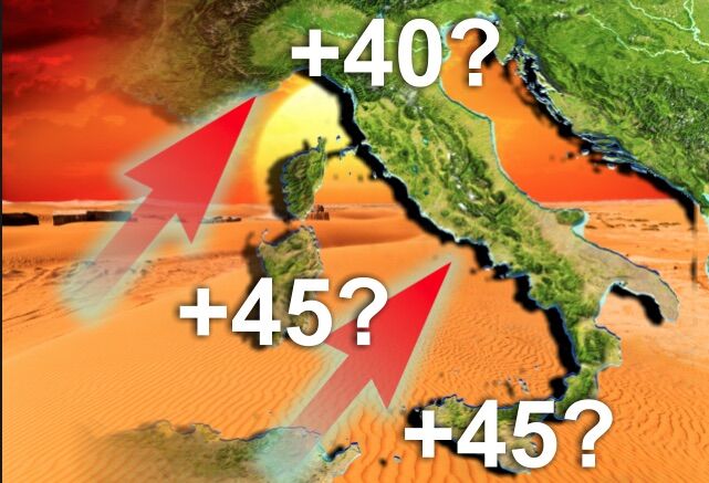 caldo record meteo campania