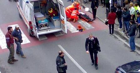 sant'antimo investono un. carabiniere