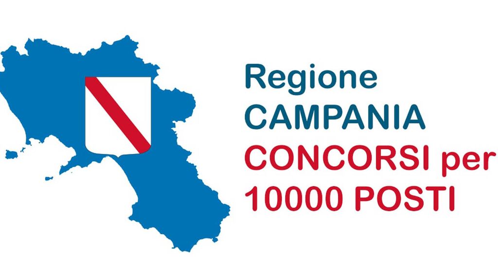 oncorso Regione Campania per 10.000 posti