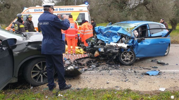 morto incidente taviano matino