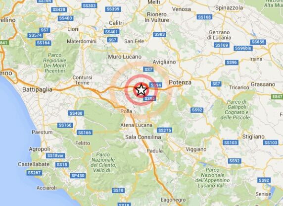 satriano di lucania terremoto