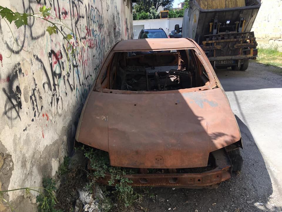 giugliano auto discarica
