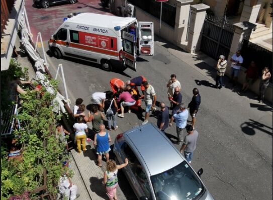 brescia via botta precipitato morto