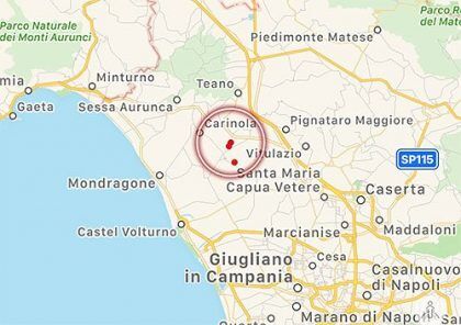 terremoto francolise oggi 31 agosto